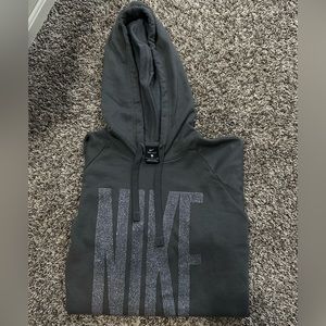 Nike - S - DriFit sweater - oversized sweatshirt / hoodie / pullover - blue/grey